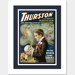 Vintage Magic Poster Art, Thurston the Great Posters and Art